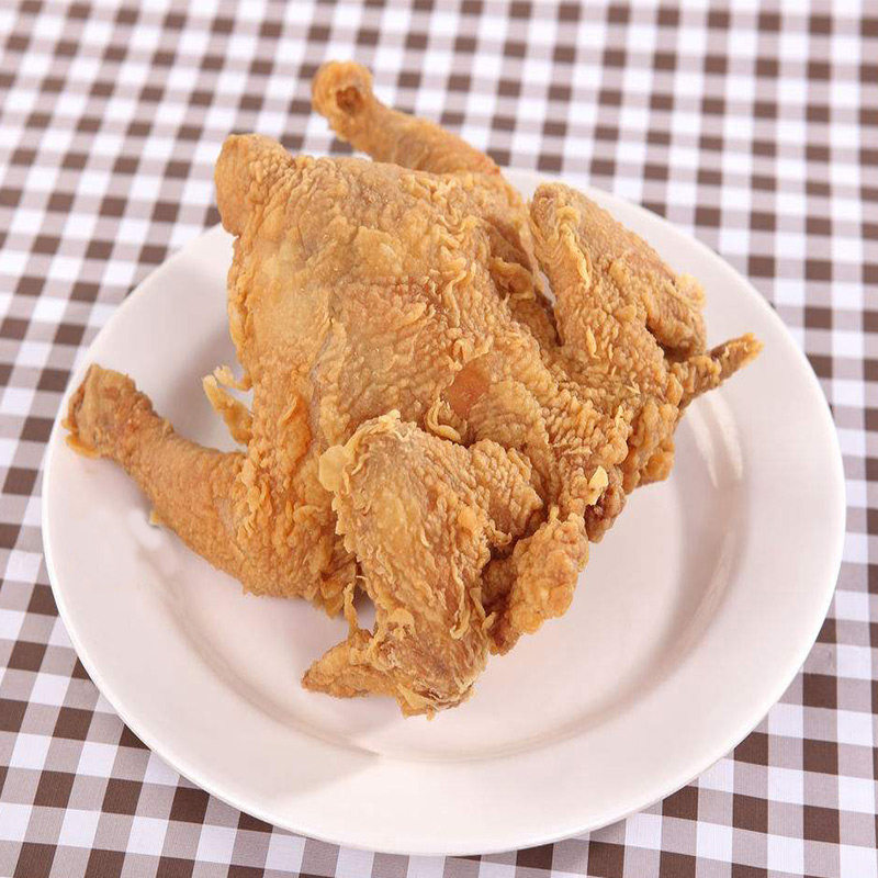 盛大黄金脆皮鸡约500g一只独立包装全熟油炸即食蒸,炸,烤