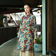 2020 Spring New Women's Dress Loose Retro Republic Style Long Dress Chinese Improved Cheongsam Cotton Linen Dress 2020 Spring New Women's Dress Loose Retro Republic Style Long Dress Chinese Improved Cheongsam Cotton Linen Dress