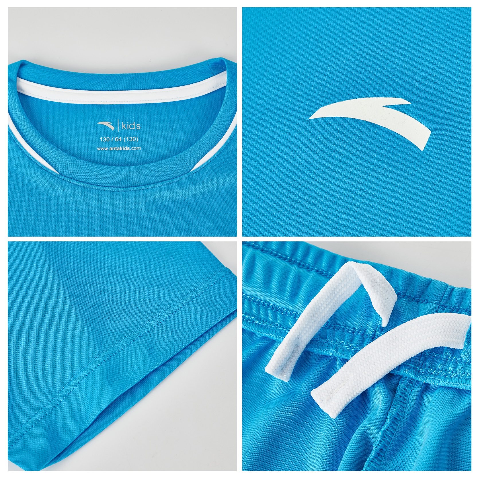 sfs安踏正版儿童组队球衣小学生个性定制印字足球足球服