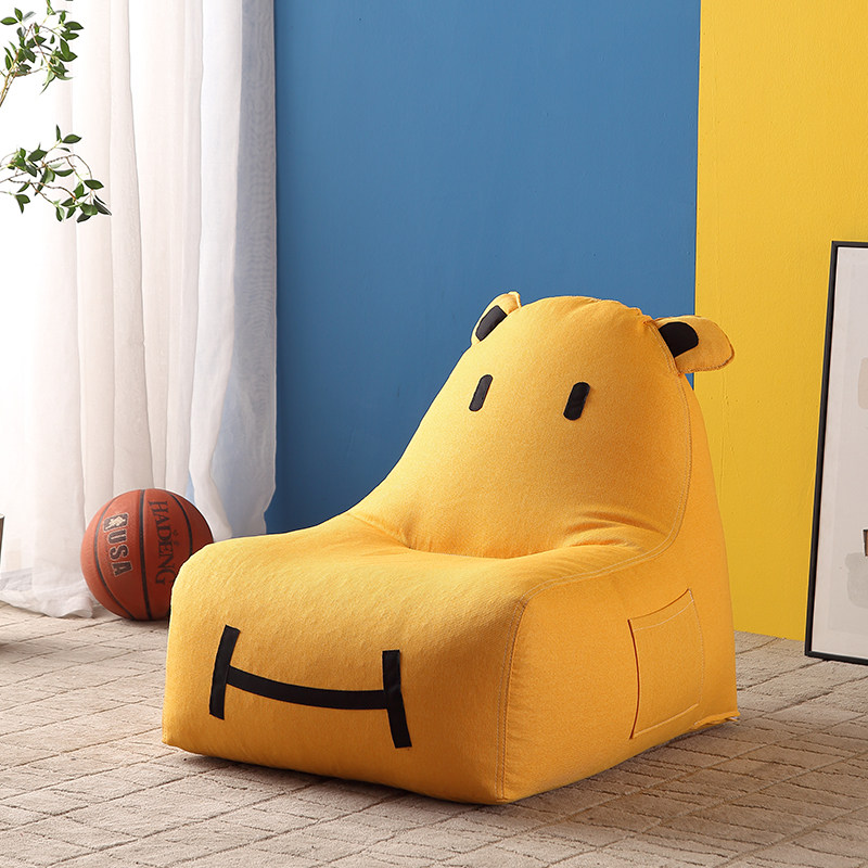 沙发儿童懒人卡通创意单人可爱榻榻米躺椅布艺懒人沙发