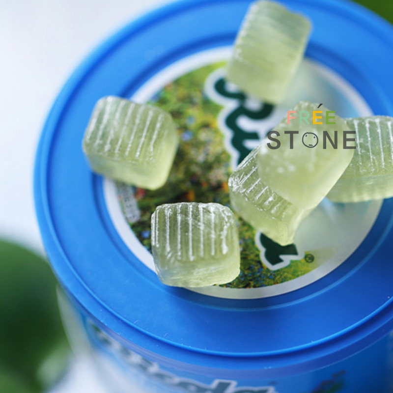 瑞士进口ricola 利口乐薄荷味薄荷糖果硬糖润喉糖铁盒装清凉提神