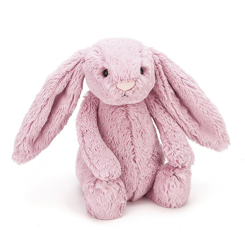 英国jellycat邦尼兔子正品bashful bunny安抚玩具毛绒玩具兔公仔