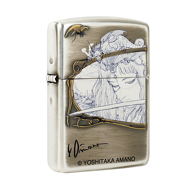 原装正版zippo打火机之宝天野喜孝最终幻想光之战士zippo