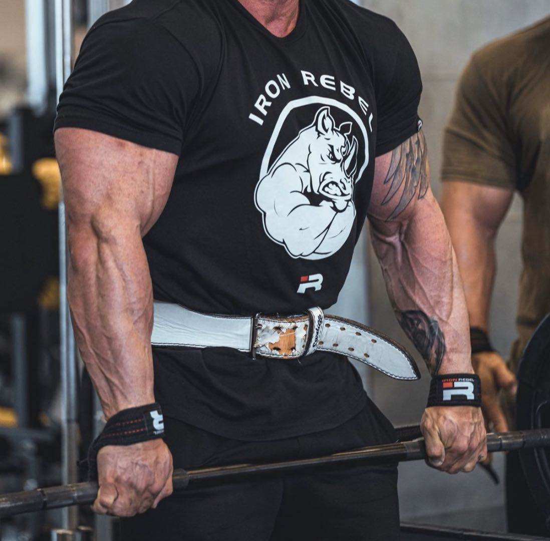 训练ironrebel健身硬拉防滑助力引体上卧推力力量运动护具