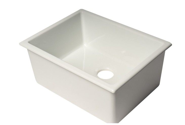 耐火土洗菜盆圆形西式厨房小号陶瓷水槽洗碗水槽单品