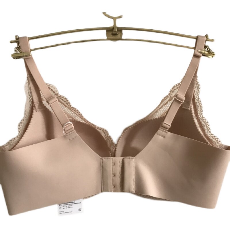 专柜正品曼妮芬性感蕾丝钢圈小胸聚拢无痕文胸文胸