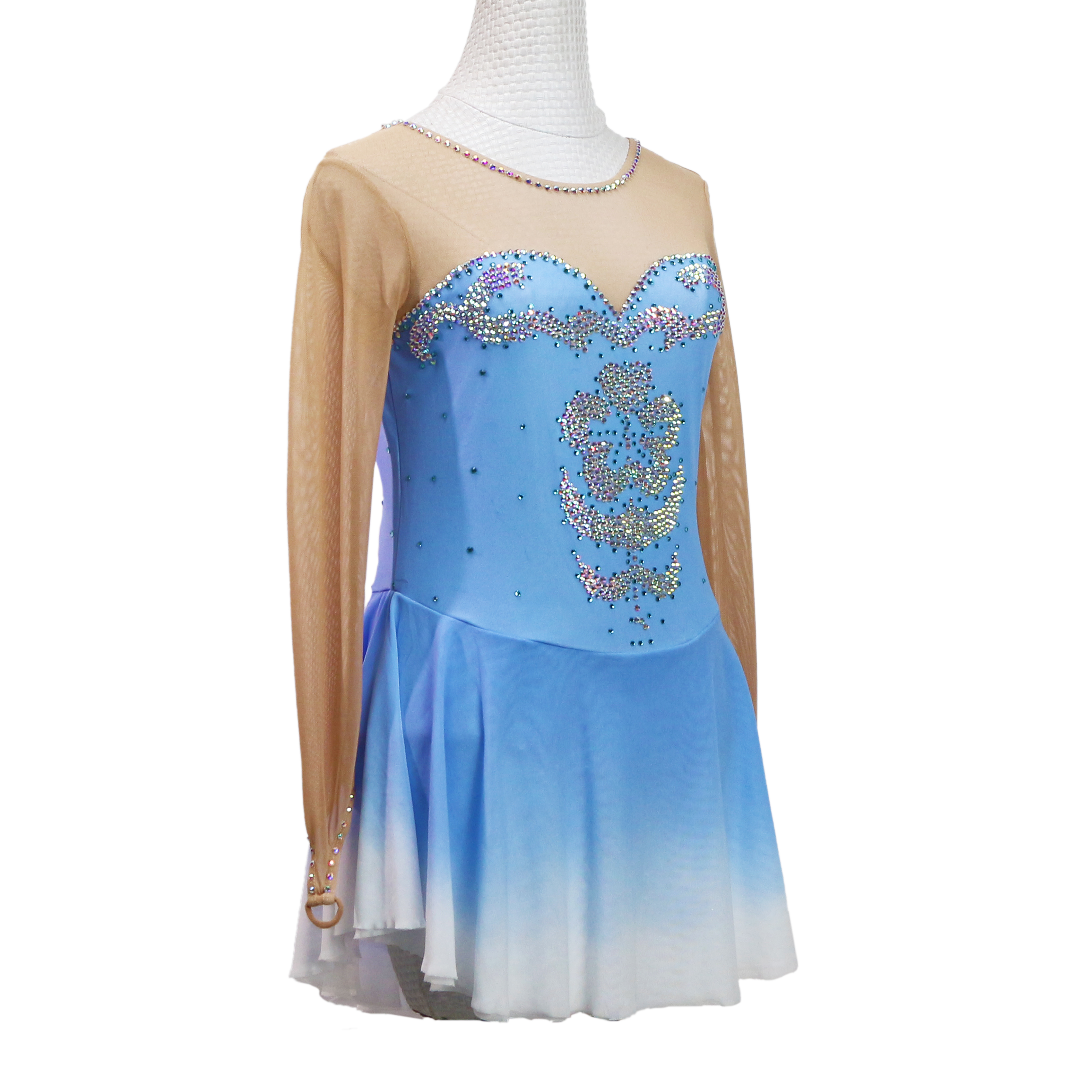 炫舞舞精灵定制花样滑冰服装表演儿童成人女款a30滑冰服