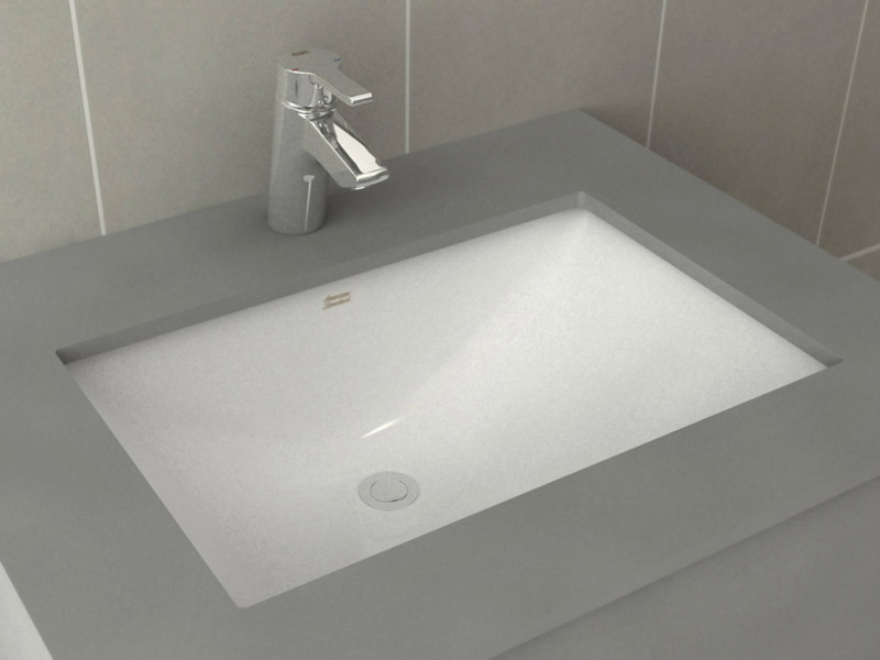 美标卫浴洁具cp-0440台下洗脸盆面盆洗手盆碗盆无孔正品台下盆