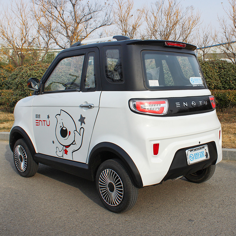 电动四轮恩途家用接送孩子全封闭电动汽车电动四轮车