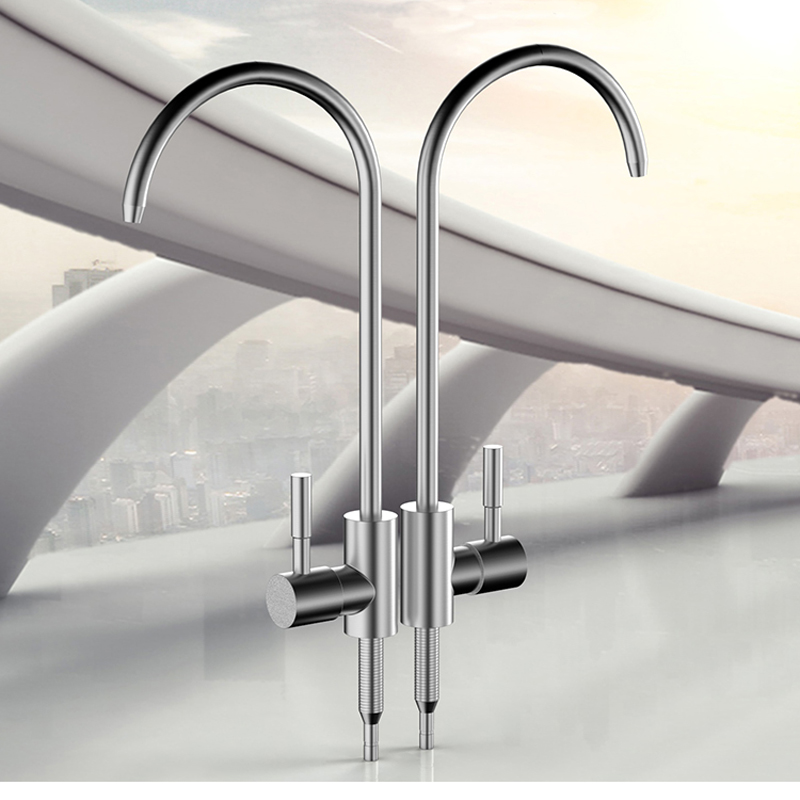 新品金伟连净水机专用2分鹅颈水龙头套装饮水配件净水