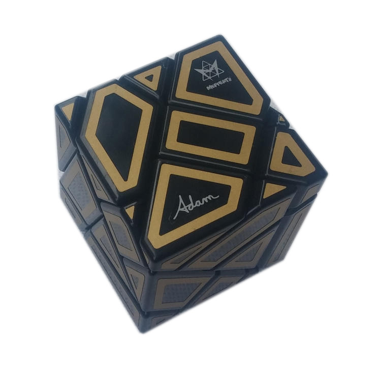 电镀麦菲菲特魔方金银幽灵刺猬圆柱鬼魔mefferts魔方