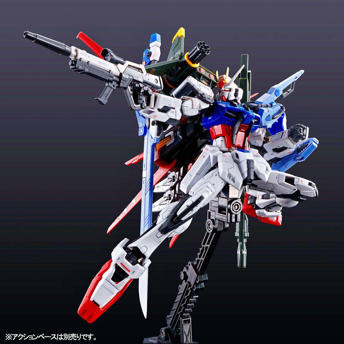 万代pb限定rg完美强袭高达突击飞行背包高达模型专区