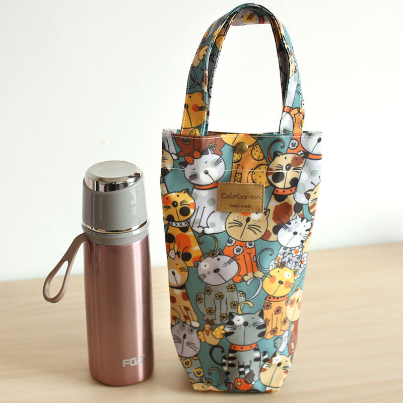 优质水杯水壶包手提便携包便携加厚小雨伞杯套手牛津布杯套