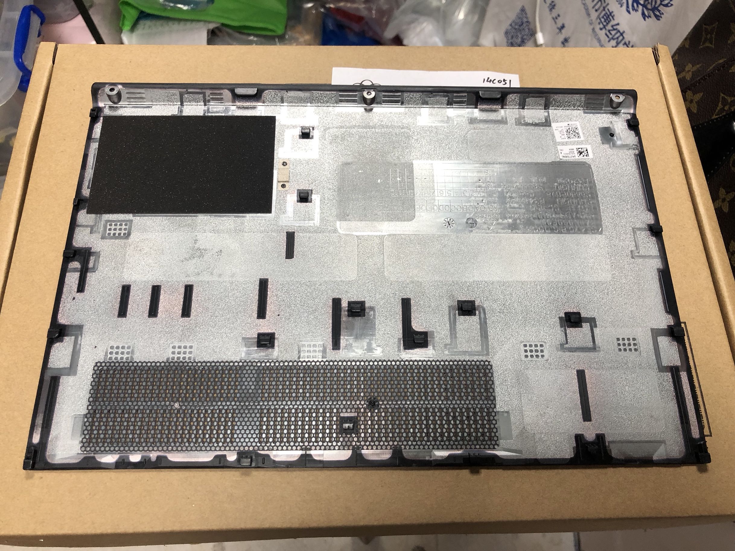 后盖thinkpad联想e470e475内存盖下外壳底壳01en234笔记本炫彩贴