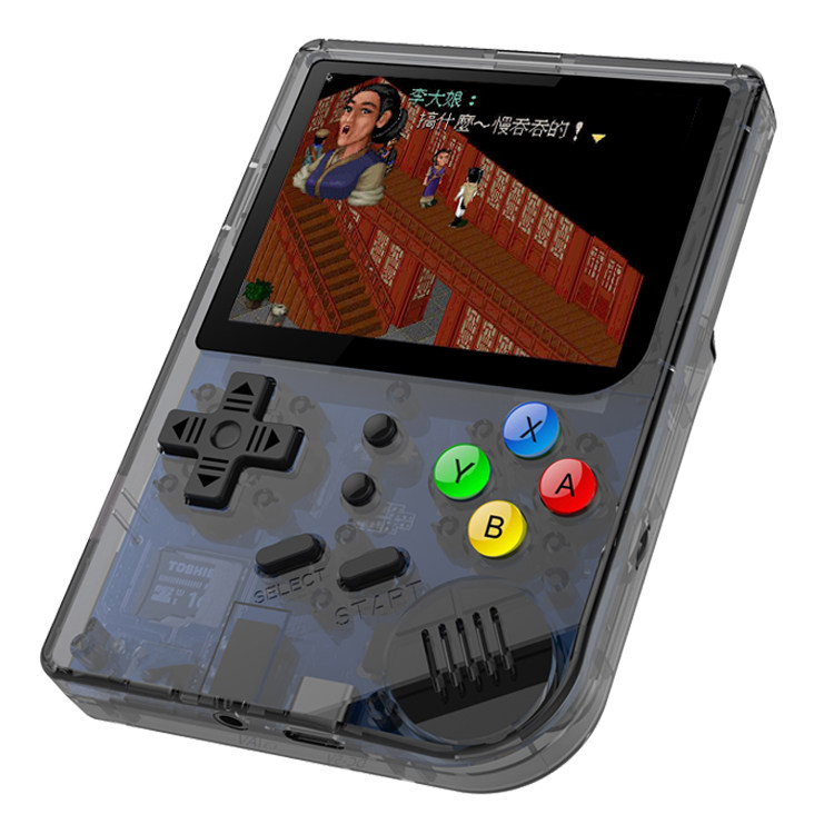 现货周哥rg300掌机retrogame刷机版掌上游戏机怀旧街机pspgba老式