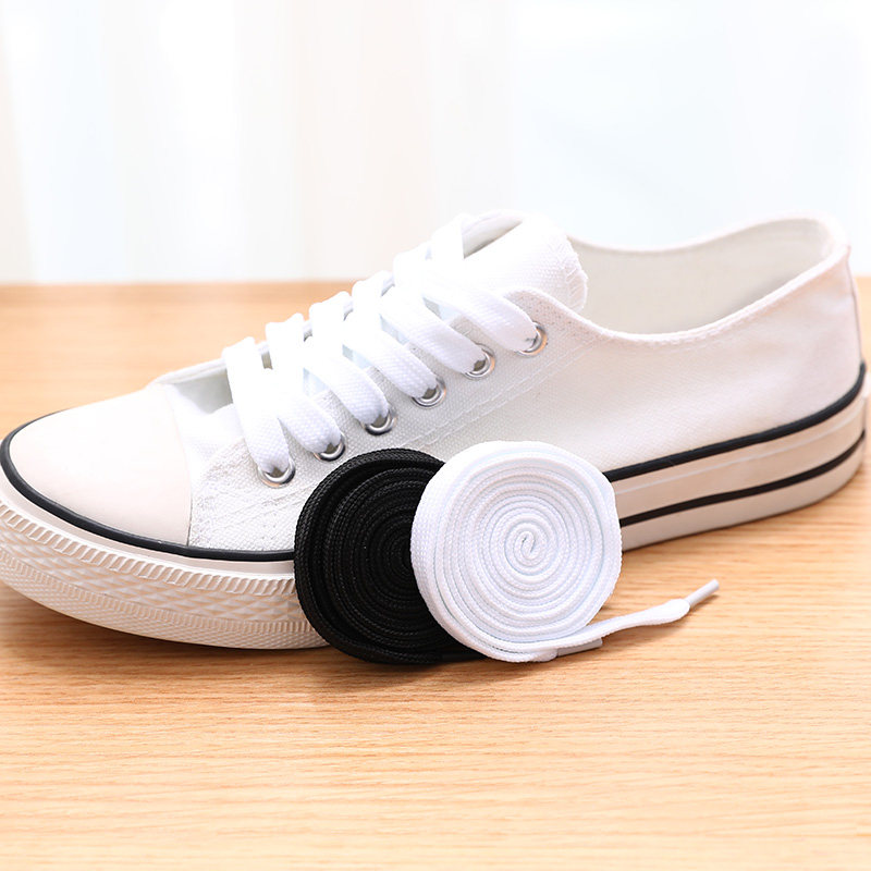 鞋带运动板鞋扁形白扁形纯色球鞋运动鞋篮球旅游鞋鞋带