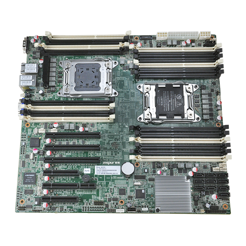 浪潮原装无修无暗nf5270m3主板c602双路至强2011针主板