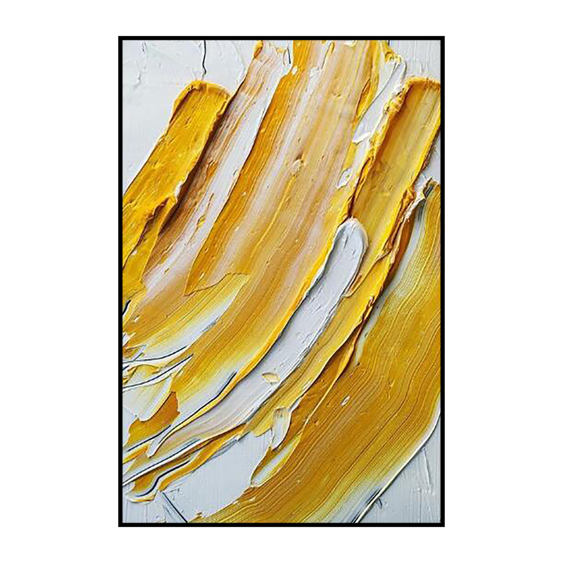 手绘油画抽象艺术画厚肌理立体现代简约轻奢入户油画