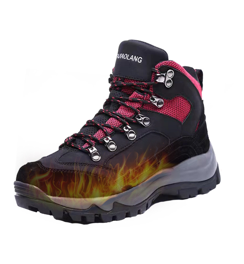 大脚狼电热充电鞋男锂电发热保暖棉鞋暖脚宝电保暖鞋