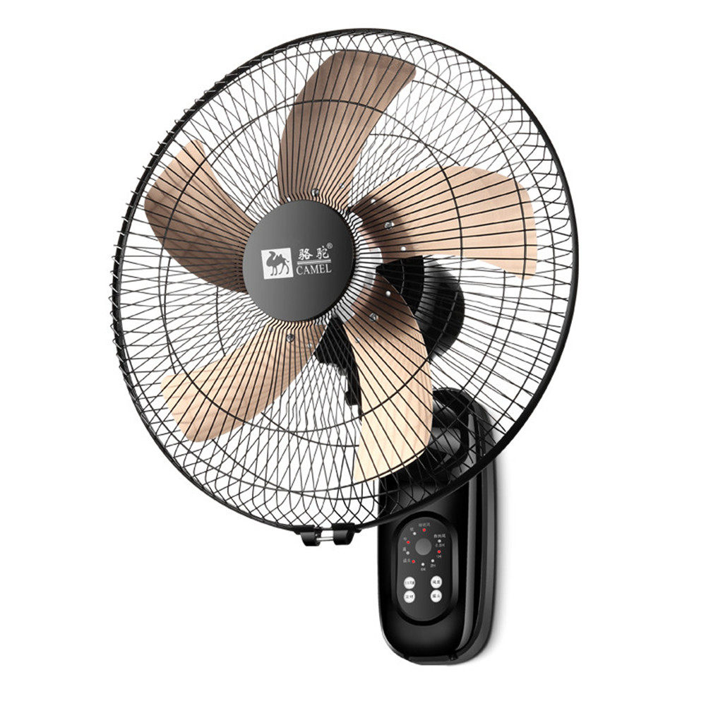 骆驼壁扇挂壁静音遥控家用壁挂式墙壁壁挂工业电风扇