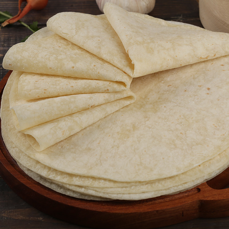 春饼东北手工小麦粉薄1袋10张500克多麦面粉手抓饼