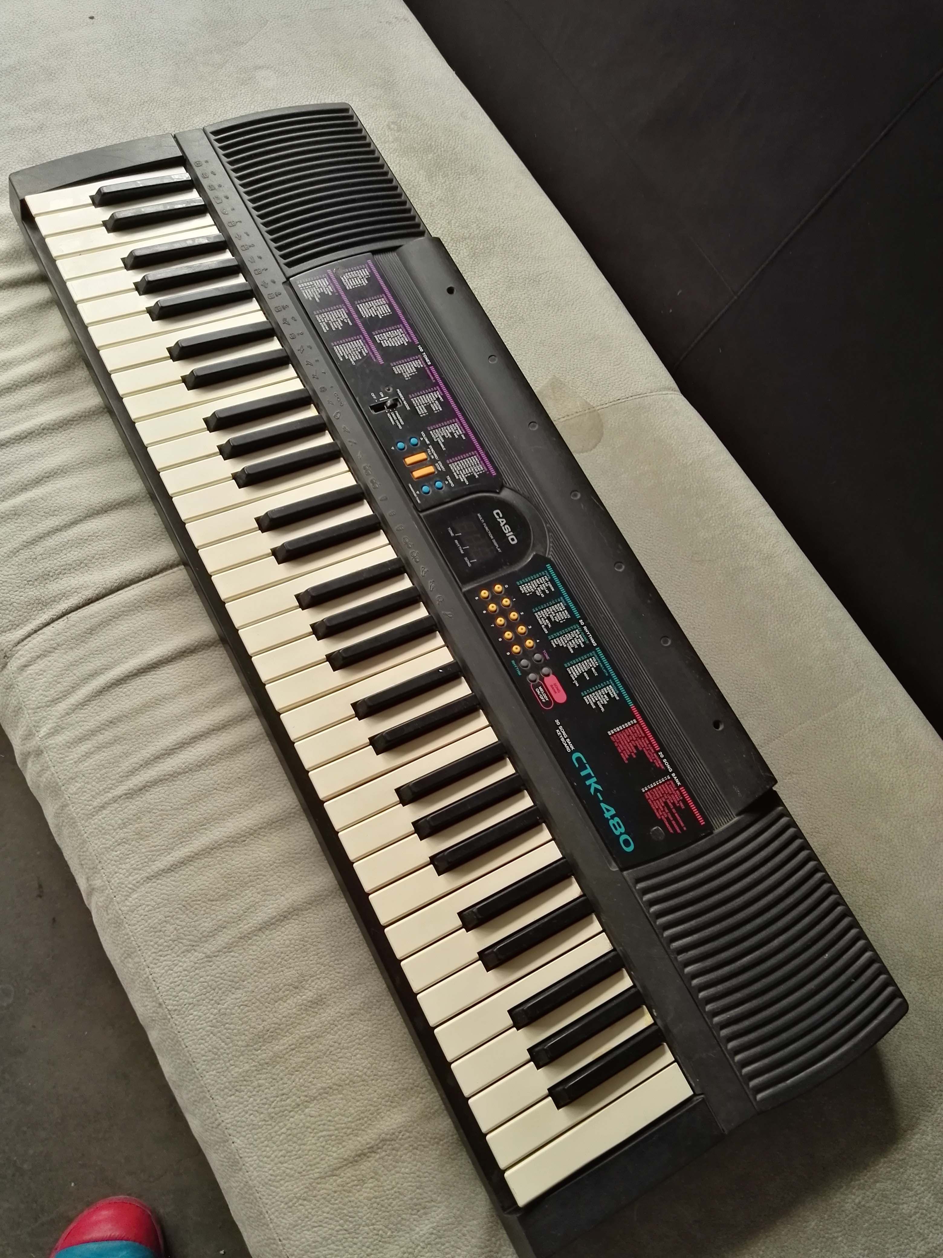 电子琴二手正品casio卡西欧ctk480电子琴