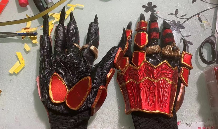 手臂原力假面骑士三蛋ooo皮套安库ankucosplsycosplay配件