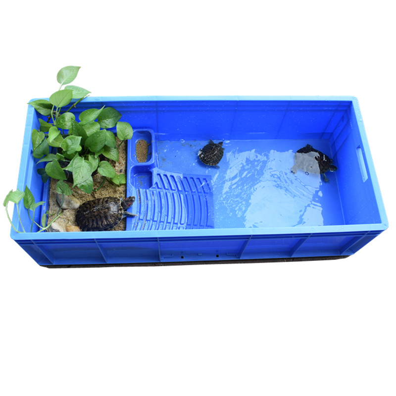 大号乌龟加长周转箱养龟箱龟苗龟托水陆陆龟桌面缸