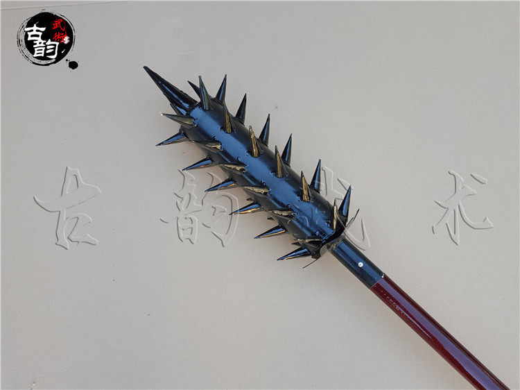 十八般兵器狼牙棒传统武术表演训练长兵器械影视道具更多武术装备