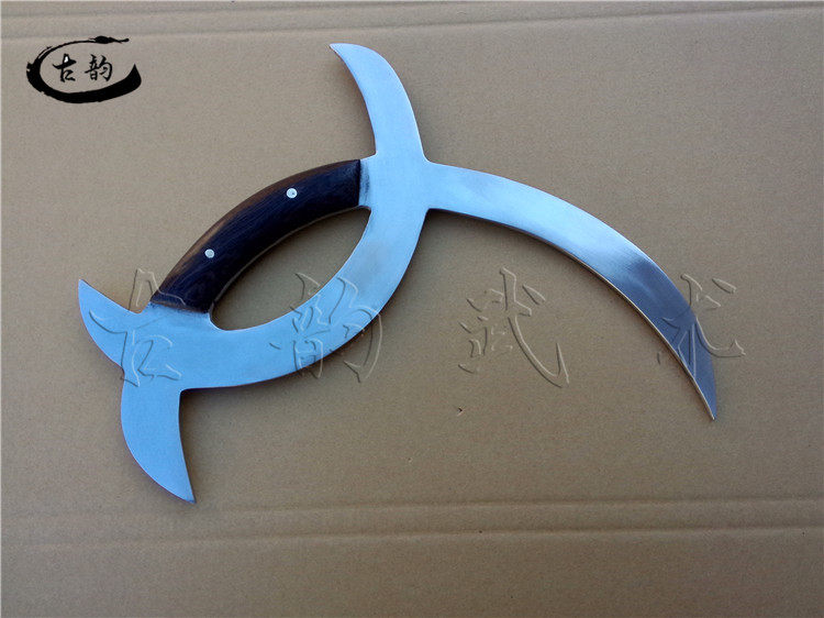 不锈钢八卦鸳鸯双钥双兵器子午武术用品更多武术装备