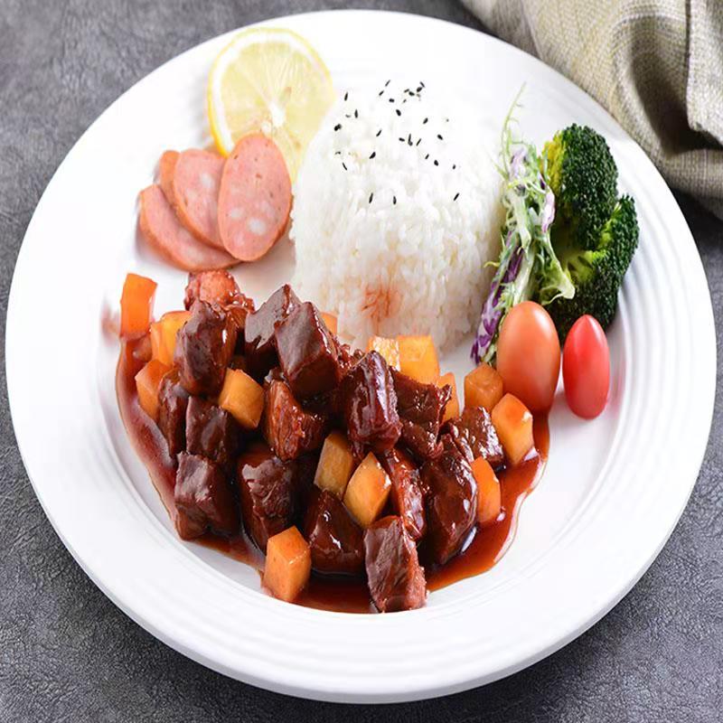 盛禾嘉得土豆牛肉速食快餐外卖家用盖浇速冻食品速食菜