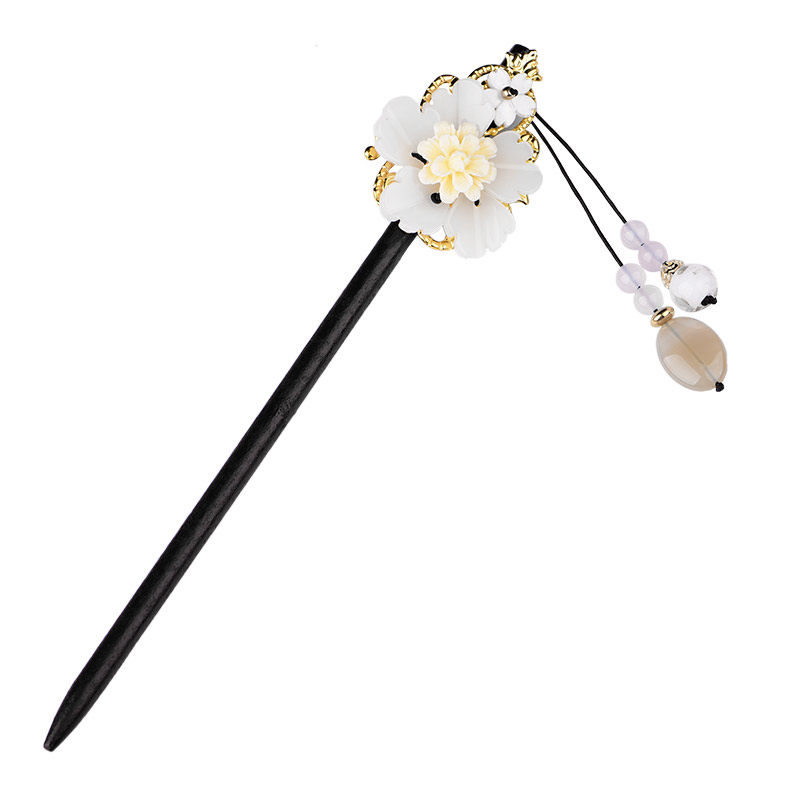 发簪古装古代宫廷盘发发钗古风头饰民族风饰品发饰