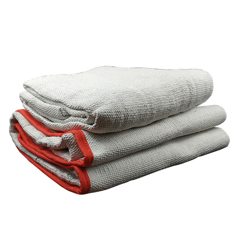 1.5米石棉被认证防火国标加厚双层加油站消防灭火灭火毯