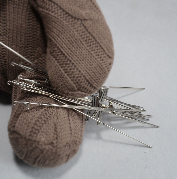 修补钢带钩针舌长不锈钢工具不锈线头毛衣针织针