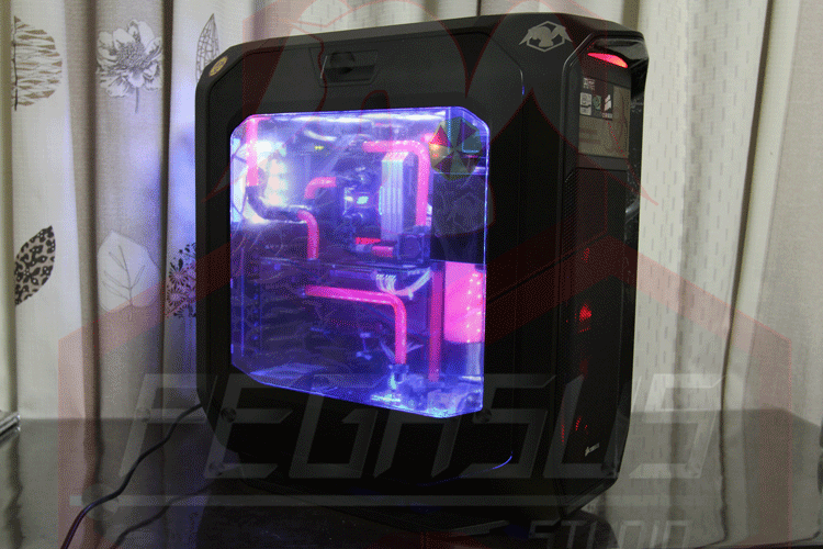 t病毒水箱海盗船780t全平行水路 泰坦x全荧光硬管水冷frozenq原装