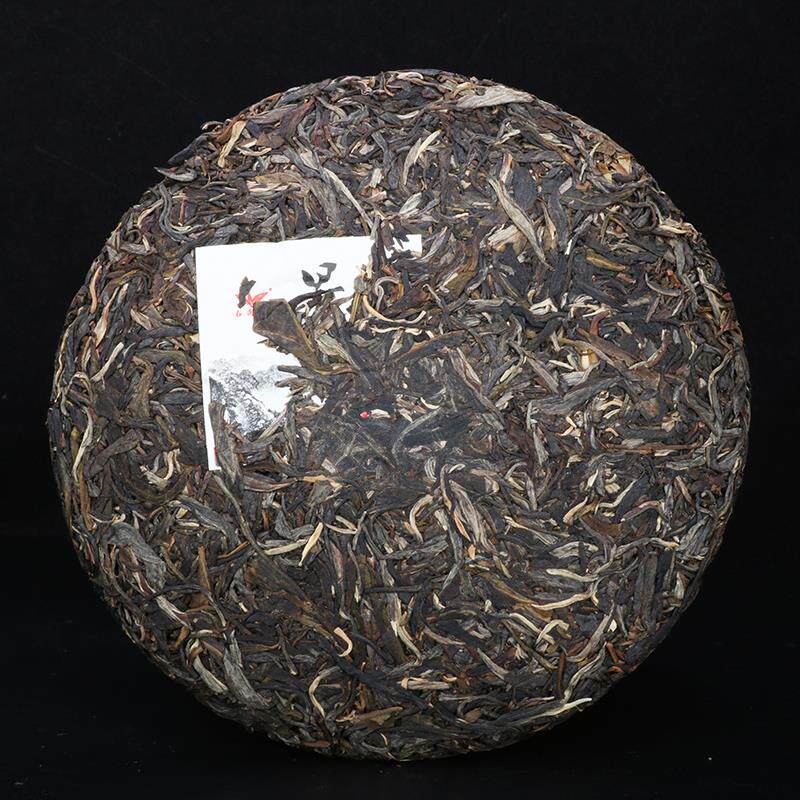 云南普洱茶生茶2009年春海牌景迈头300年古树357克普洱