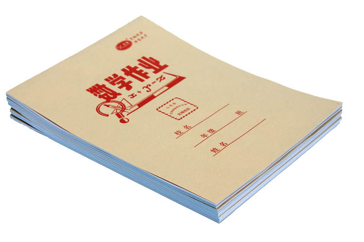 包邮宏翔16k语文数学作业本英语作文笔记本小学生课业本