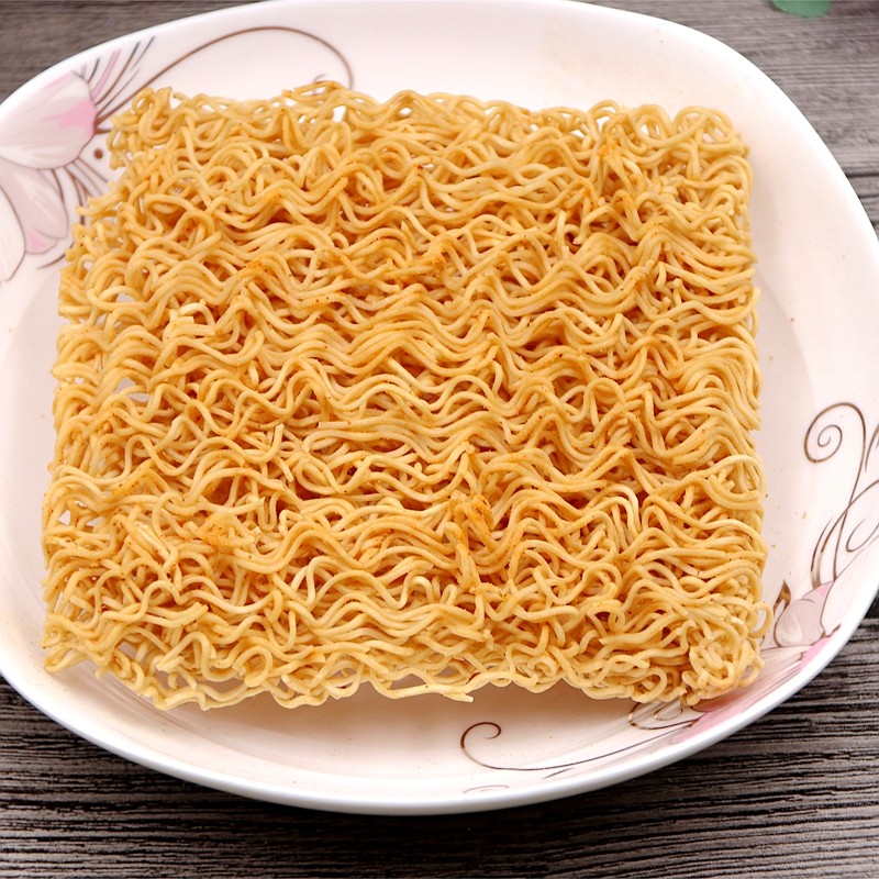 焦作竹脆丁壳方便面点心干吃干脆香脆面混包整冲泡方便面