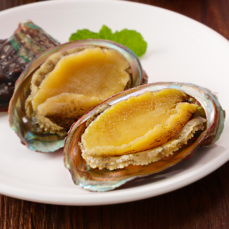 鲍鱼新鲜海鲜水产特大冷冻煲汤贝类加热盆菜鲍鱼