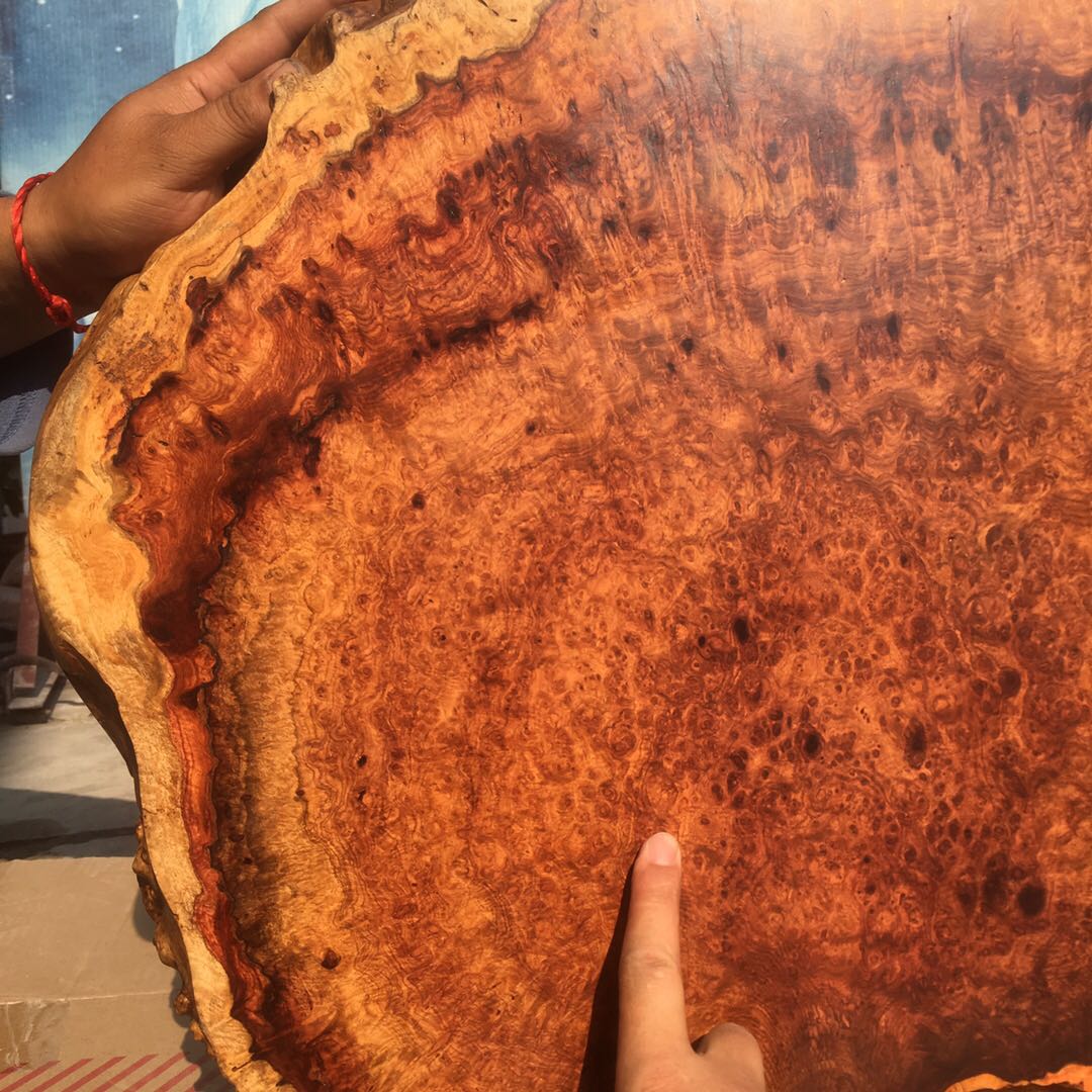 红木树瘤茶盘缅甸花梨精品瘿木瘤疤泡茶平台茶盘