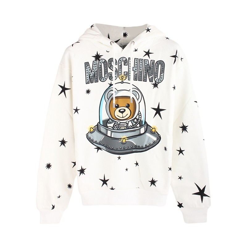 moschino莫斯奇诺女士太空熊连帽卫衣t17025427卫衣
