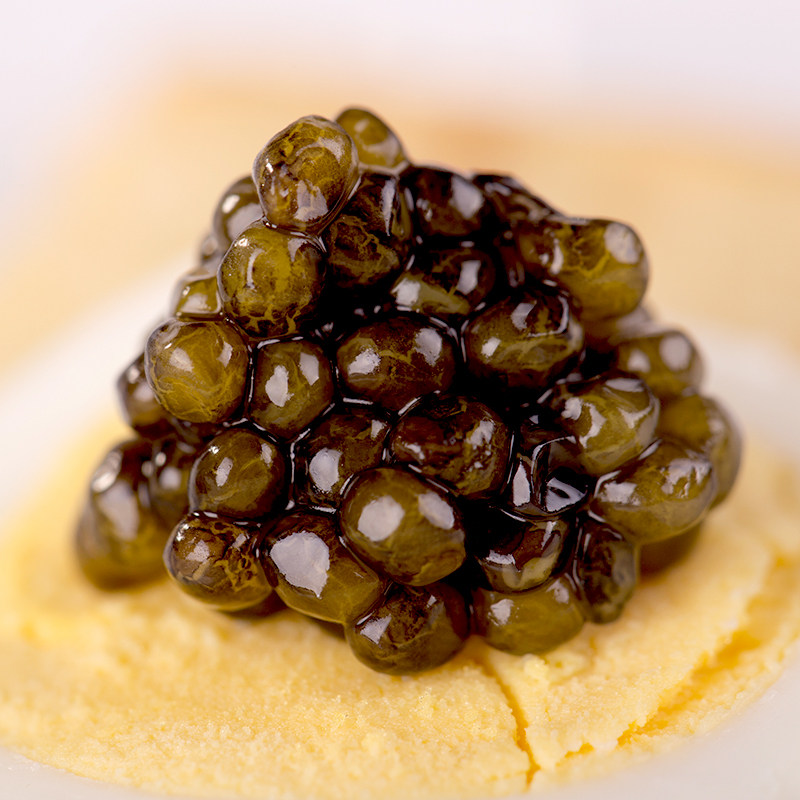 鱼子酱岛阿穆尔达氏鳇鲟10g高端黑鱼法国料理鱼籽酱