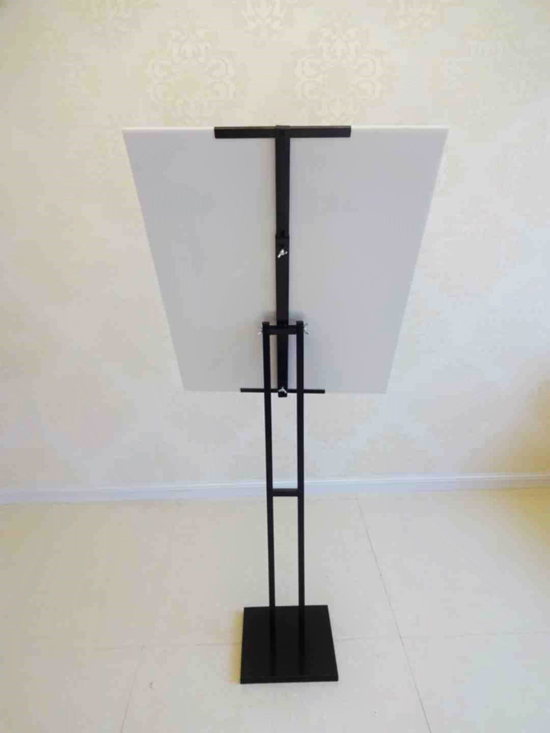 kt斜面展架指示牌pop立式支架海报架展板架x展架