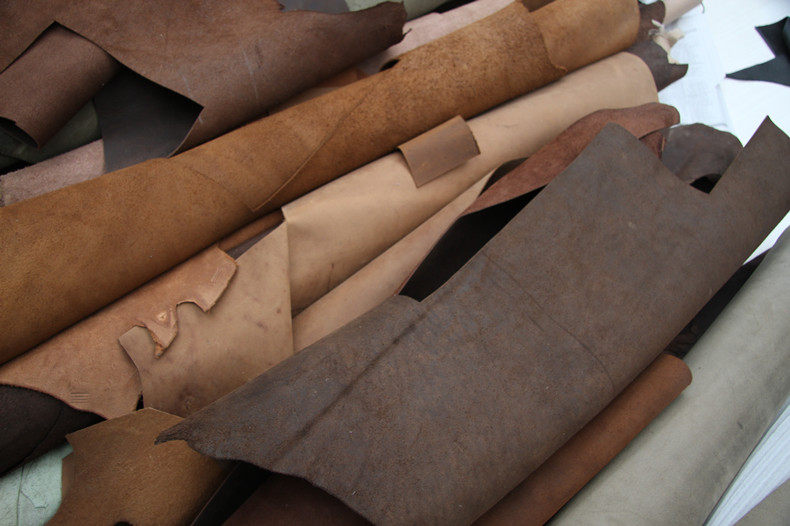 马皮油皮杂皮皮料牛皮头层斤皮进口张进口工整海绵垫