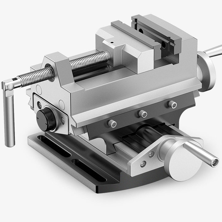 德国komax精密平口钳小型台钳家用多功能重型虎钳机台虎钳