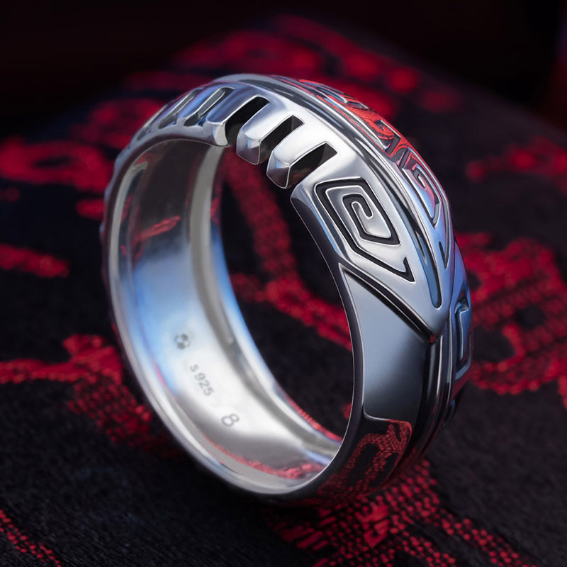 秦时明月戒指纵横纵横家家卫庄鲨指环幸运石动漫国漫动漫手表