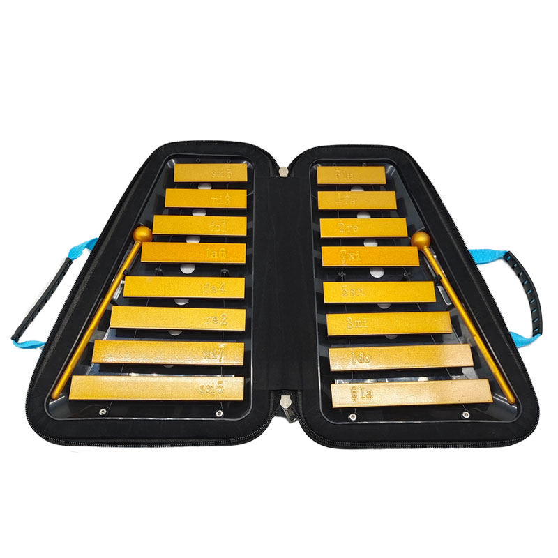 新款叮当小钟幼儿园音手敲琴奥尔夫儿童乐器便携式木琴