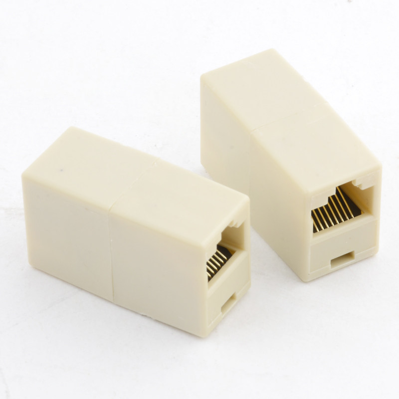 网线接头rj45网络直通电脑宽带宽带网水晶延长水晶头