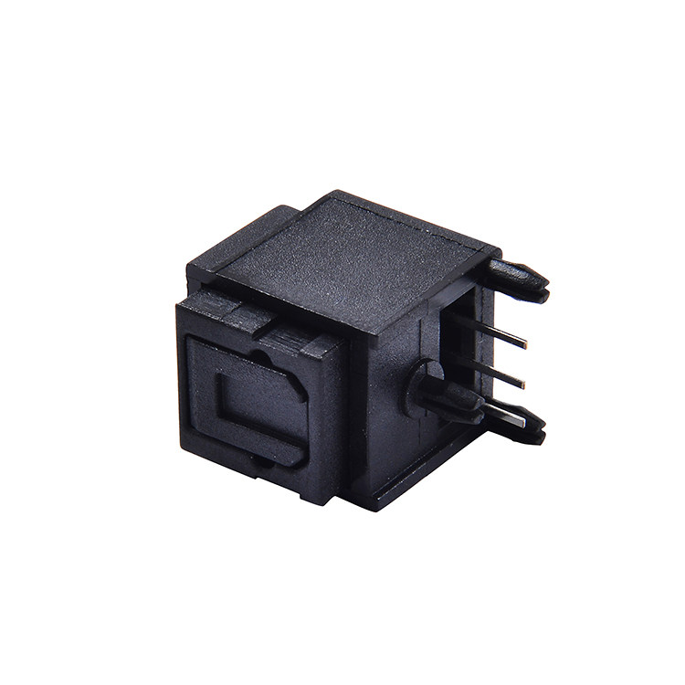 光纤端子爱鑫热销爆款黑色插座dlt2170spdif连接器插头