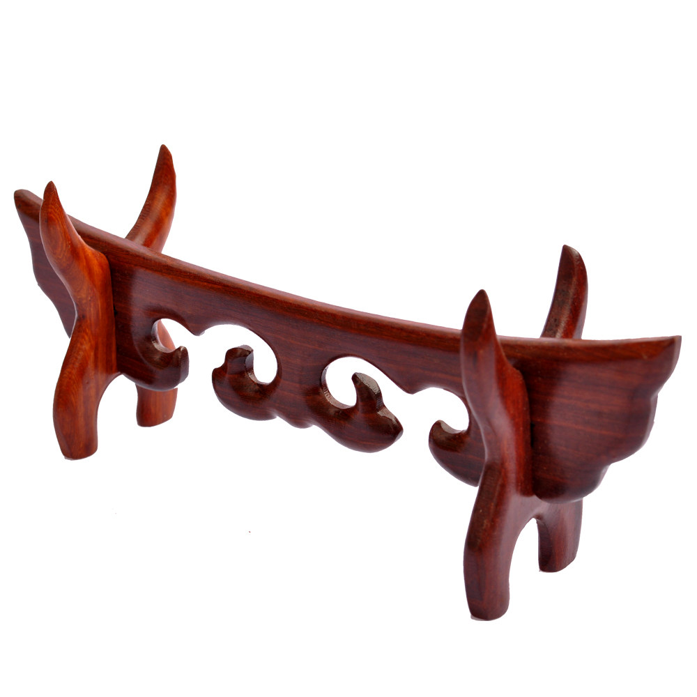 刀架木剑实木红木红檀云龙刀剑底座宝剑剑托刀装饰架